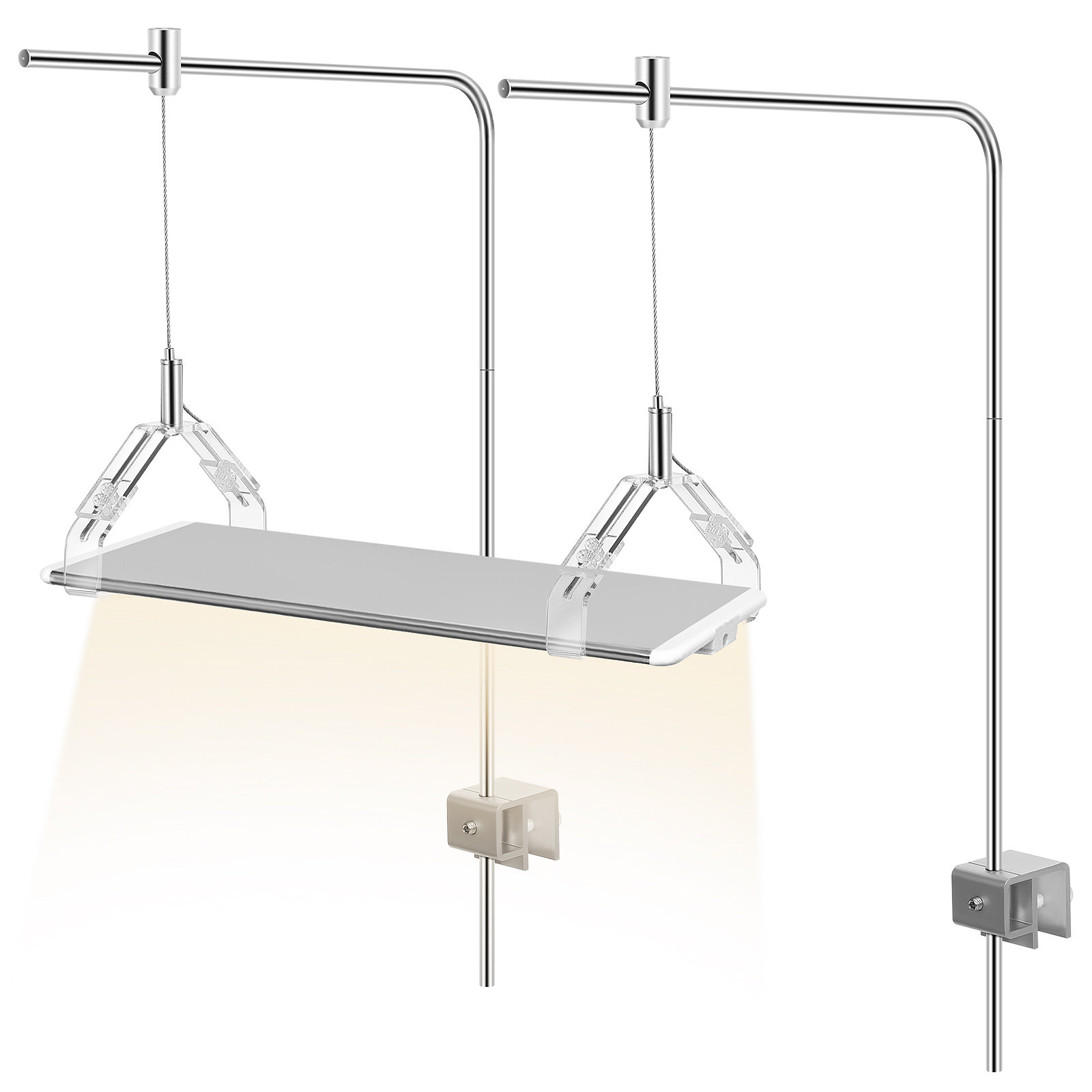 Aquarium Fish Light Lamp - 2 adet akvaryum lamba tutucu ışık
