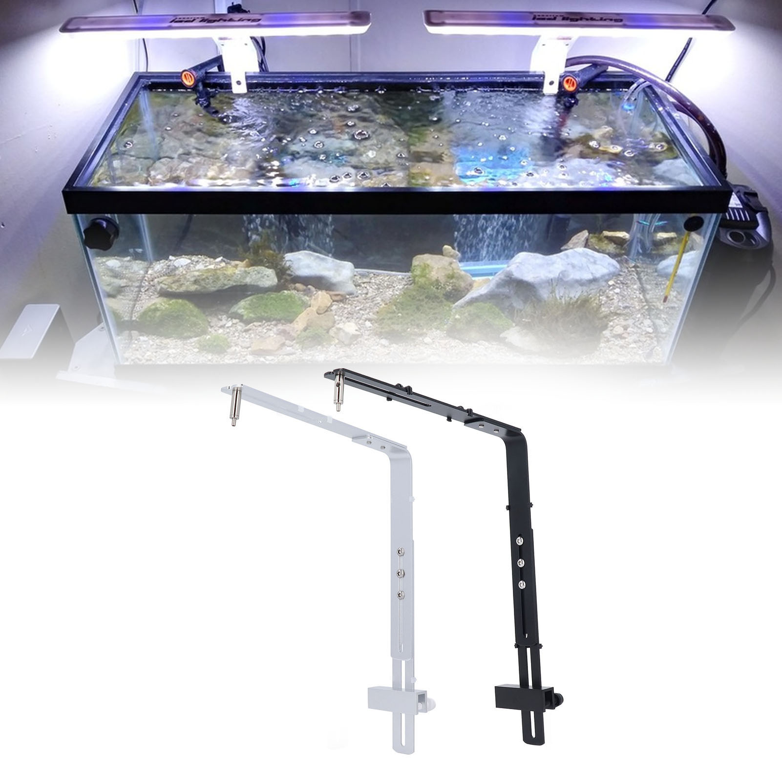 Aquarium Fish Light Lamp - Akvaryum Lamba Standı Akvaryum Işık Braketi