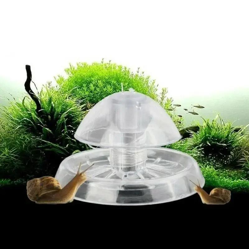 Aquarium Fish And Supplies - 2026 Yeni 6/8CM Şeffaf Plastik Salyangoz