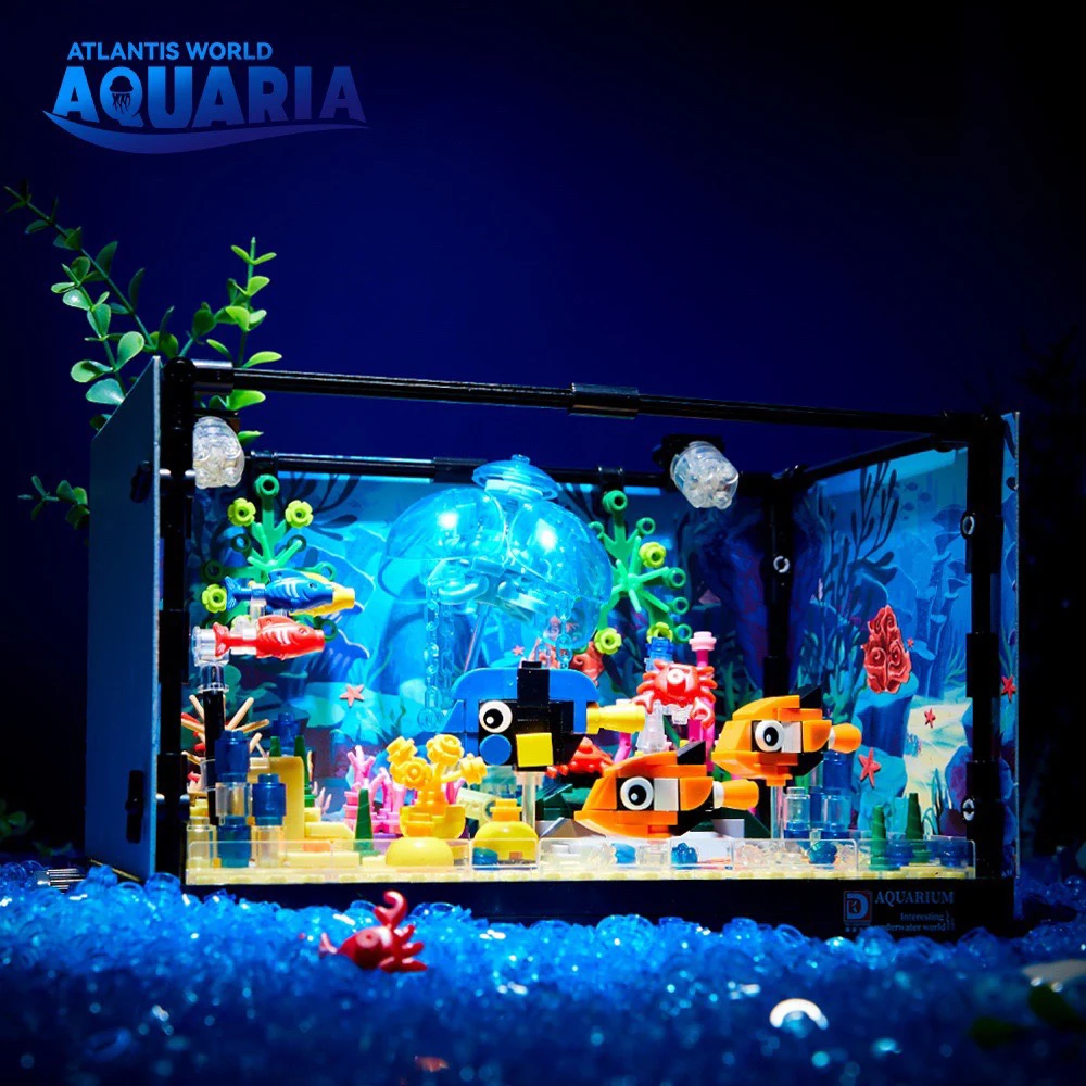 Aquarium Fish Marine - İdeas Serisi Akvaryum Deniz Hayvanları Yapı
