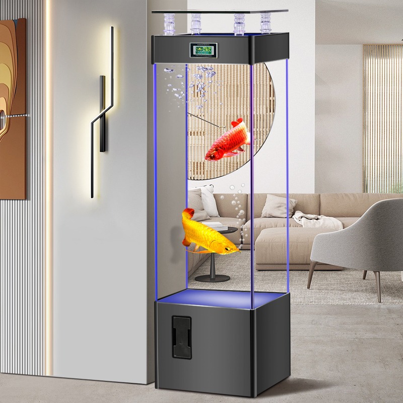 Aquarium Fish Goldfish - Ultra şeffaf cam balık tankı, su