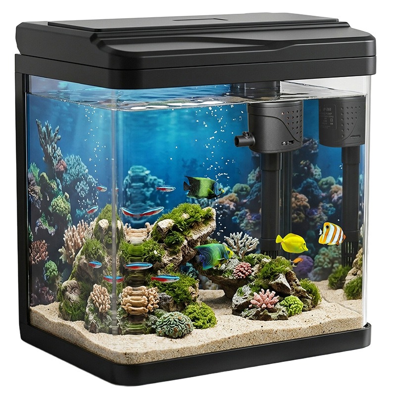 Aquarium Fish No Need Oxygen - Cam balık tankı, ev tipi küçük