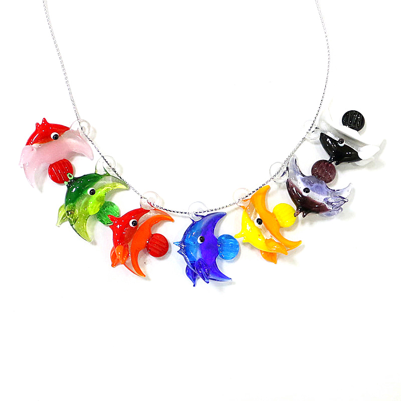 Aquarium Fish And Supplies - 2 adet minyatür deniz hayvanı heykelcik