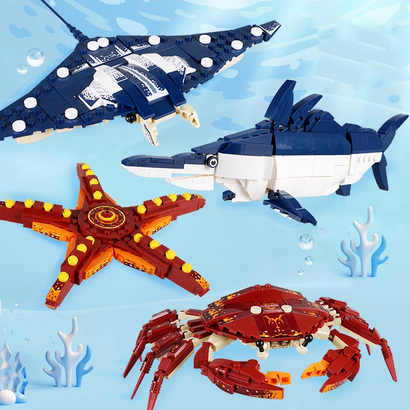 Yaratıcı Montaj Yengeç Okyanus - Aquarium Fish Lego incelemesi ve fiyatı