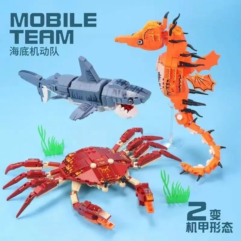 Yaratıcı Montaj Yengeç Okyanus - Aquarium Fish Lego incelemesi ve fiyatı