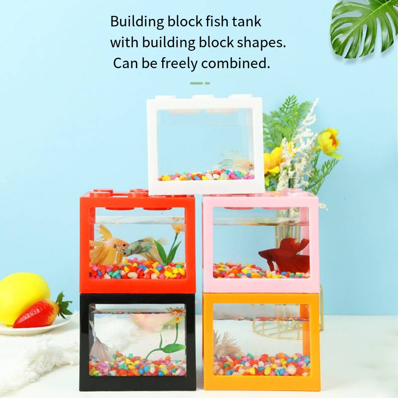 Yenilikçi Blok Şeklinde Mini A - Aquarium Fish Goldfish incelemesi ve fiyatı