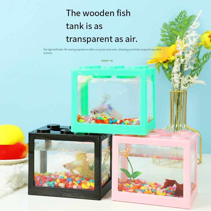 Yenilikçi Blok Şeklinde Mini A - Aquarium Fish Goldfish incelemesi ve fiyatı