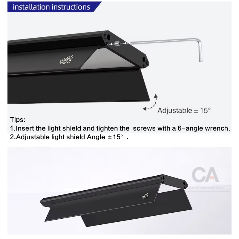 WEEK AQUA Akvaryum Lambası Aks - Aquarium Fish Light Lamp incelemesi ve fiyatı