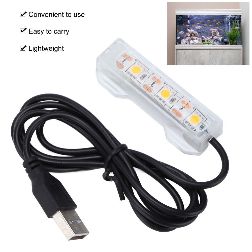 Dekoratif Aydınlatma USB Akvar - Aquarium Fish Light Lamp incelemesi ve fiyatı