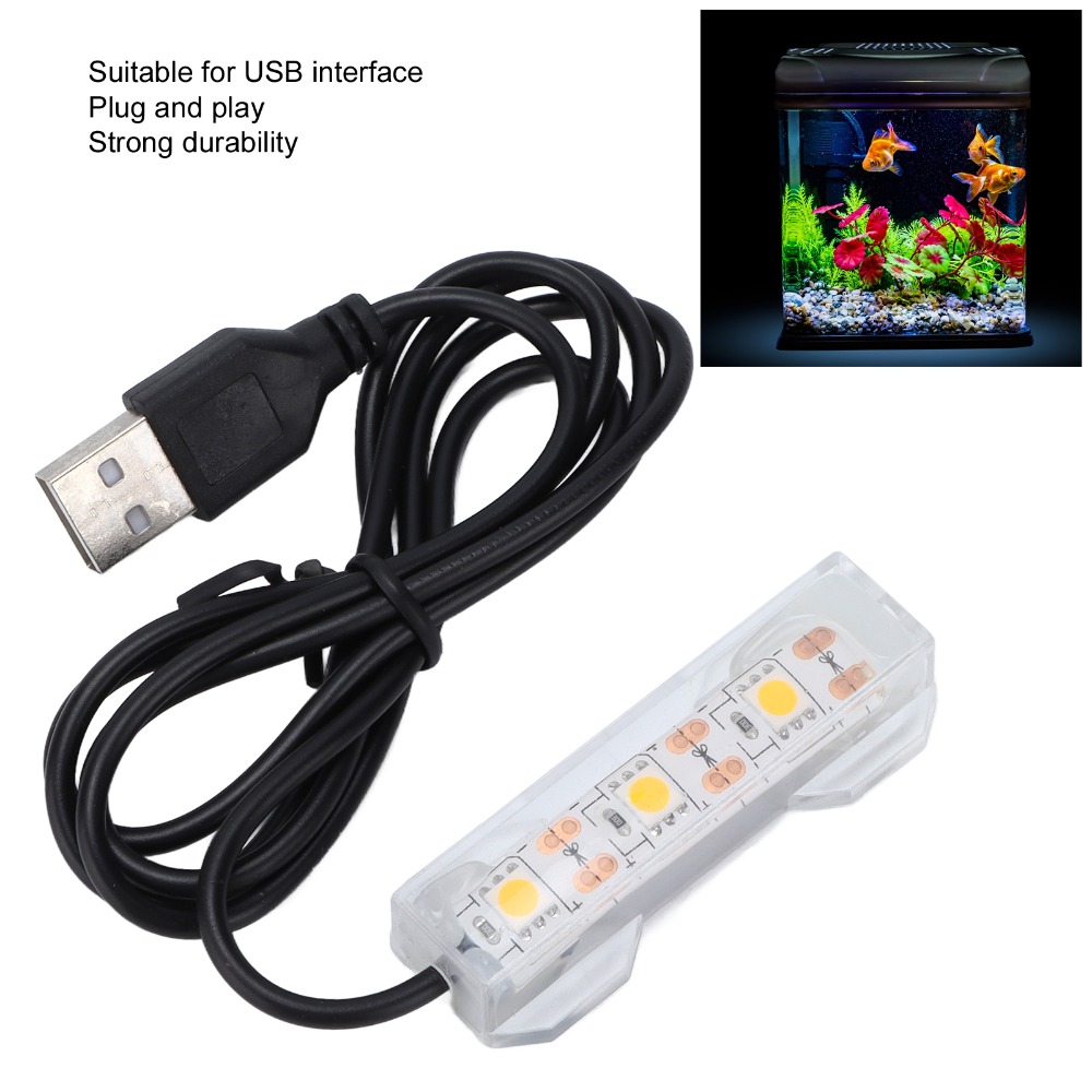 Dekoratif Aydınlatma USB Akvar - Aquarium Fish Light Lamp incelemesi ve fiyatı