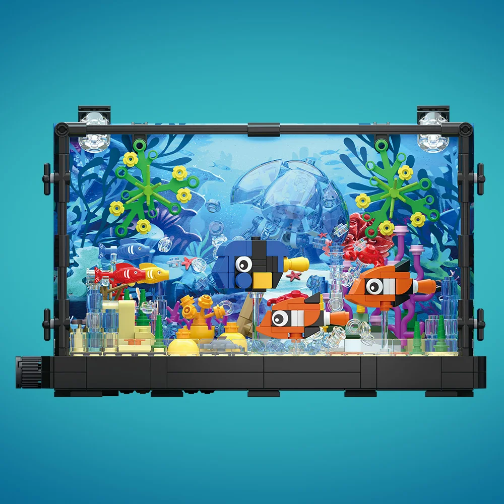 Işıklı Balık Tankı Yapı Taşı S - Aquarium Fish Lego incelemesi ve fiyatı