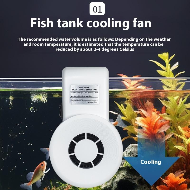 Yeni Mini Akvaryum Soğutma Fan - Aquarium Fish And Supplies incelemesi ve fiyatı