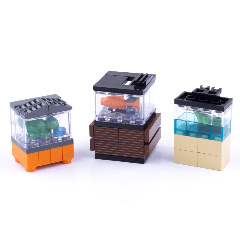 MOC Şehir Evi Mobilya Yapı Taş - Aquarium Fish Lego incelemesi ve fiyatı