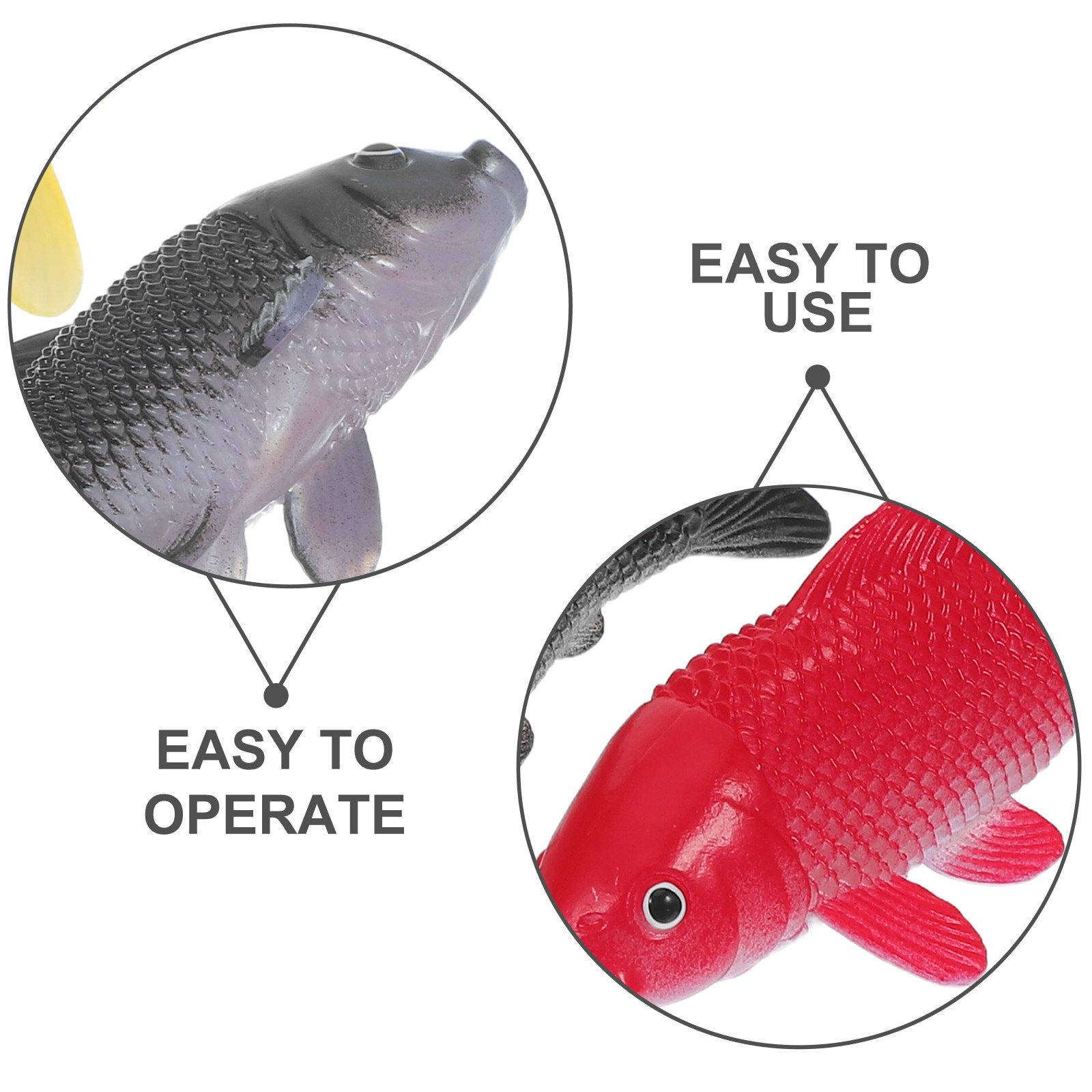 3 adet Balık El Sanatları Oyun - Aquarium Fish Goldfish incelemesi ve fiyatı