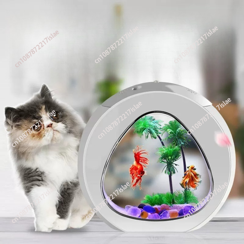 Küçük Masaüstü Akrilik Balık T - Aquarium Fish Goldfish incelemesi ve fiyatı