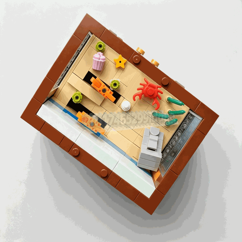 551 Parça Animasyonlu Akvaryum - Aquarium Fish Lego incelemesi ve fiyatı