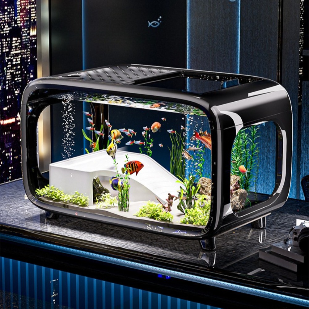 Şeffaf Lüks Balık Tankı Dayanı - Aquarium Fish Goldfish incelemesi ve fiyatı