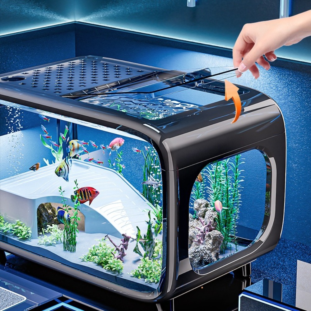 Şeffaf Lüks Balık Tankı Dayanı - Aquarium Fish Goldfish incelemesi ve fiyatı