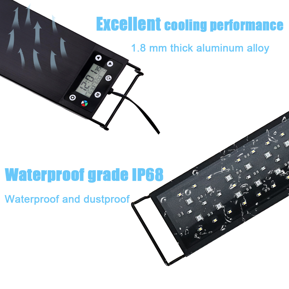 30-60cm Balık Tankı 24/7 Tam S - Aquarium Fish Light Lamp incelemesi ve fiyatı