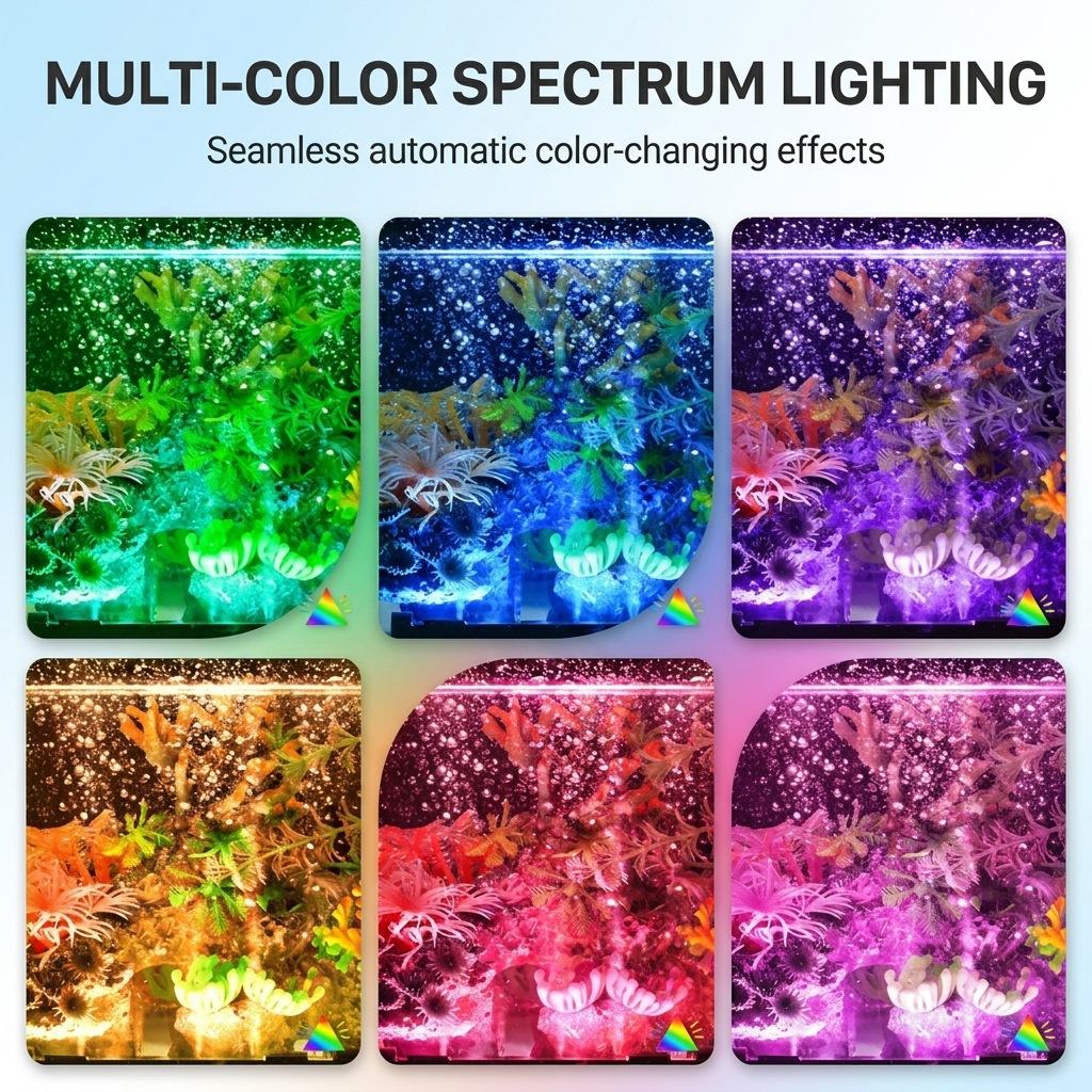 USB LED Akvaryum Hava Kabarcığ - Aquarium Fish Light Lamp incelemesi ve fiyatı